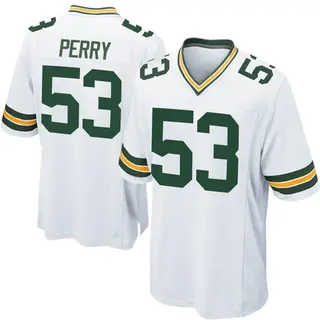 Green Bay Packers Men's Nick Perry Game Jersey - White