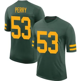 Green Bay Packers Men's Nick Perry Limited Alternate Vapor Jersey - Green