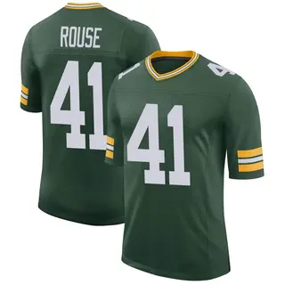 Green Bay Packers Men's Nydair Rouse Limited Classic Jersey - Green
