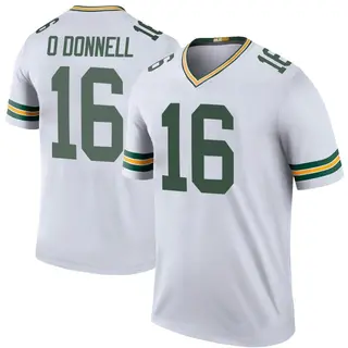 Green Bay Packers Men's Pat O'Donnell Legend Color Rush Jersey - White