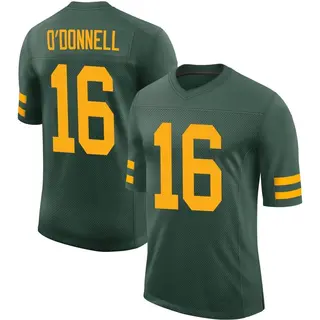 Green Bay Packers Men's Pat O'Donnell Limited Alternate Vapor Jersey - Green
