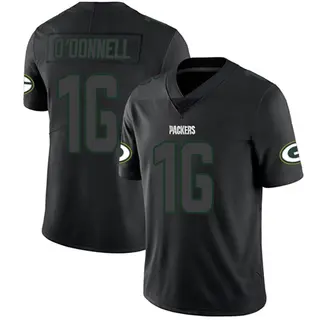 Green Bay Packers Men's Pat O'Donnell Limited Jersey - Black Impact
