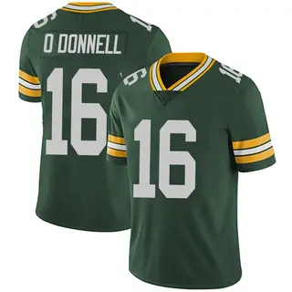 Green Bay Packers Men's Pat O'Donnell Limited Team Color Vapor Untouchable Jersey - Green