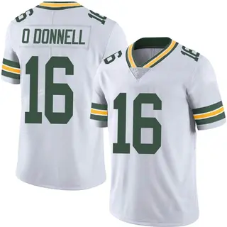 Green Bay Packers Men's Pat O'Donnell Limited Vapor Untouchable Jersey - White