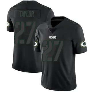 Green Bay Packers Men's Patrick Taylor Limited Jersey - Black Impact