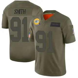 Green Bay Packers Men's Preston Smith Limited 2019 Salute to Service Jersey - Camo
