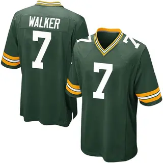 Green Bay Packers Men's Quay Walker Game Team Color Jersey - Green