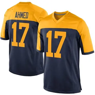 Green Bay Packers Men's Ramiz Ahmed Game Alternate Jersey - Navy