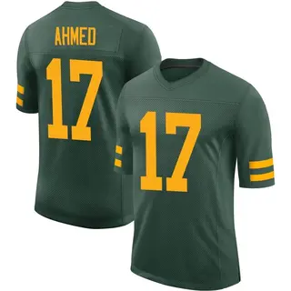 Green Bay Packers Men's Ramiz Ahmed Limited Alternate Vapor Jersey - Green