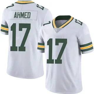 Green Bay Packers Men's Ramiz Ahmed Limited Vapor Untouchable Jersey - White