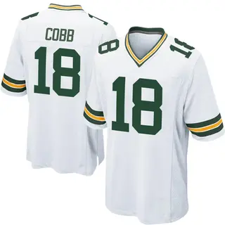 Green Bay Packers Men's Randall Cobb Game Jersey - White