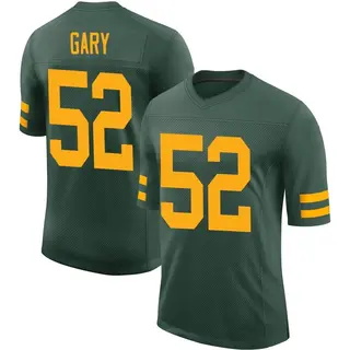 Green Bay Packers Men's Rashan Gary Limited Alternate Vapor Jersey - Green