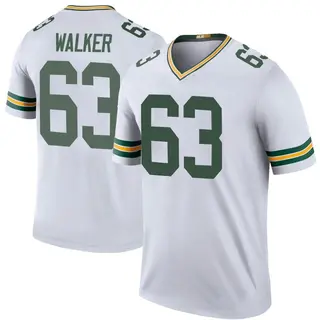 Green Bay Packers Men's Rasheed Walker Legend Color Rush Jersey - White