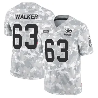 Green Bay Packers Men's Rasheed Walker Limited 2024 Salute to Service Jersey - Arctic Camo