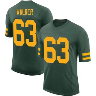 Green Bay Packers Men's Rasheed Walker Limited Alternate Vapor Jersey - Green