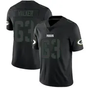 Green Bay Packers Men's Rasheed Walker Limited Jersey - Black Impact