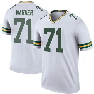Green Bay Packers Men's Rick Wagner Legend Color Rush Jersey - White