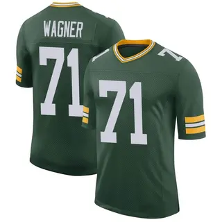 Green Bay Packers Men's Rick Wagner Limited Classic Jersey - Green