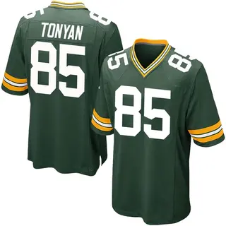 Green Bay Packers Men's Robert Tonyan Game Team Color Jersey - Green