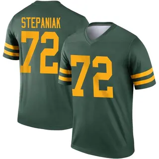 Green Bay Packers Men's Simon Stepaniak Legend Alternate Jersey - Green