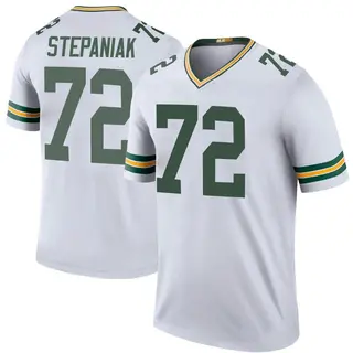Green Bay Packers Men's Simon Stepaniak Legend Color Rush Jersey - White