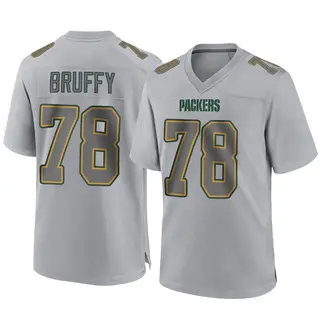 Green Bay Packers Men's Travis Bruffy Game Atmosphere Fashion Jersey - Gray