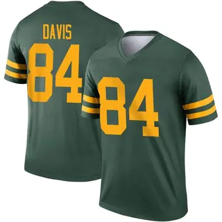 Green Bay Packers Men's Tyler Davis Legend Alternate Jersey - Green