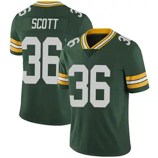 Green Bay Packers Men's Vernon Scott Limited Team Color Vapor Untouchable Jersey - Green