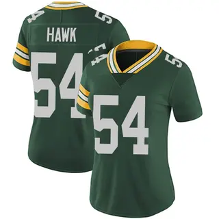 Green Bay Packers Women's A.J. Hawk Limited Team Color Vapor Untouchable Jersey - Green