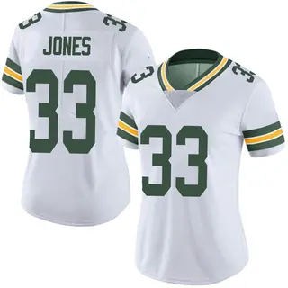 Green Bay Packers Women's Aaron Jones Limited Vapor Untouchable Jersey - White