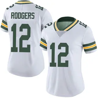 Green Bay Packers Women's Aaron Rodgers Limited Vapor Untouchable Jersey - White