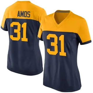 Green Bay Packers Women's Adrian Amos Game Alternate Jersey - Navy