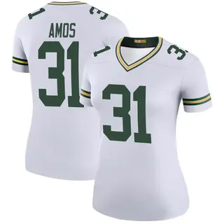 Green Bay Packers Women's Adrian Amos Legend Color Rush Jersey - White