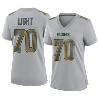 Green Bay Packers Women's Alex Light Game Atmosphere Fashion Jersey - Gray