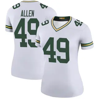 Green Bay Packers Women's Austin Allen Legend Color Rush Jersey - White