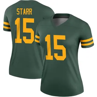 Green Bay Packers Women's Bart Starr Legend Alternate Jersey - Green