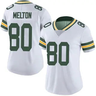 Green Bay Packers Women's Bo Melton Limited Vapor Untouchable Jersey - White