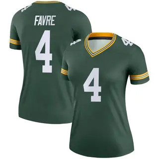 Green Bay Packers Women's Brett Favre Legend Jersey - Green