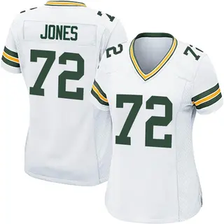 Green Bay Packers Women's Caleb Jones Game Jersey - White