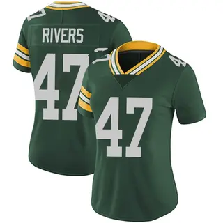 Green Bay Packers Women's Chauncey Rivers Limited Team Color Vapor Untouchable Jersey - Green