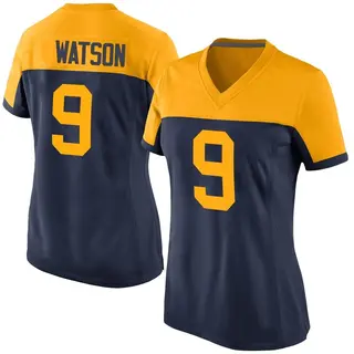 Green Bay Packers Women's Christian Watson Game Alternate Jersey - Navy