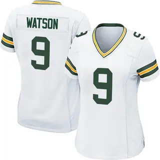 Green Bay Packers Women's Christian Watson Game Jersey - White