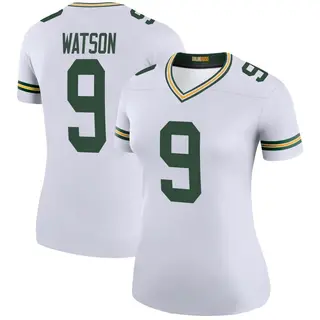 Green Bay Packers Women's Christian Watson Legend Color Rush Jersey - White
