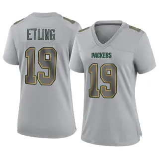Green Bay Packers Women's Danny Etling Game Atmosphere Fashion Jersey - Gray