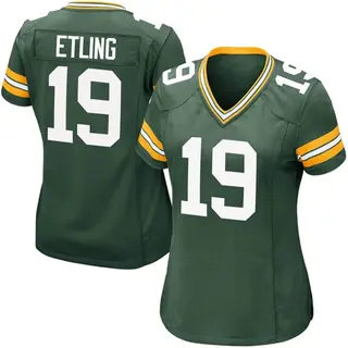 Green Bay Packers Women's Danny Etling Game Team Color Jersey - Green