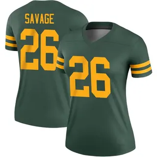 Green Bay Packers Women's Darnell Savage Legend Alternate Jersey - Green