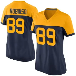 Green Bay Packers Women's Dave Robinson Game Alternate Jersey - Navy