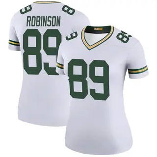 Green Bay Packers Women's Dave Robinson Legend Color Rush Jersey - White