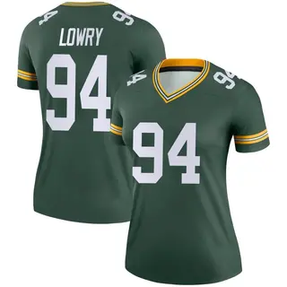 Green Bay Packers Women's Dean Lowry Legend Jersey - Green