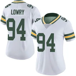 Green Bay Packers Women's Dean Lowry Limited Vapor Untouchable Jersey - White